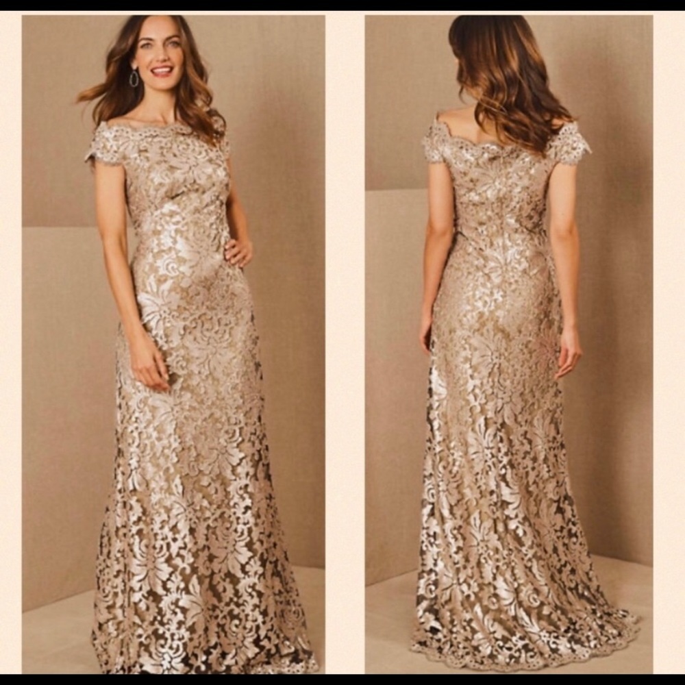 Tadashi Shoji Odette Ginger Dress 12